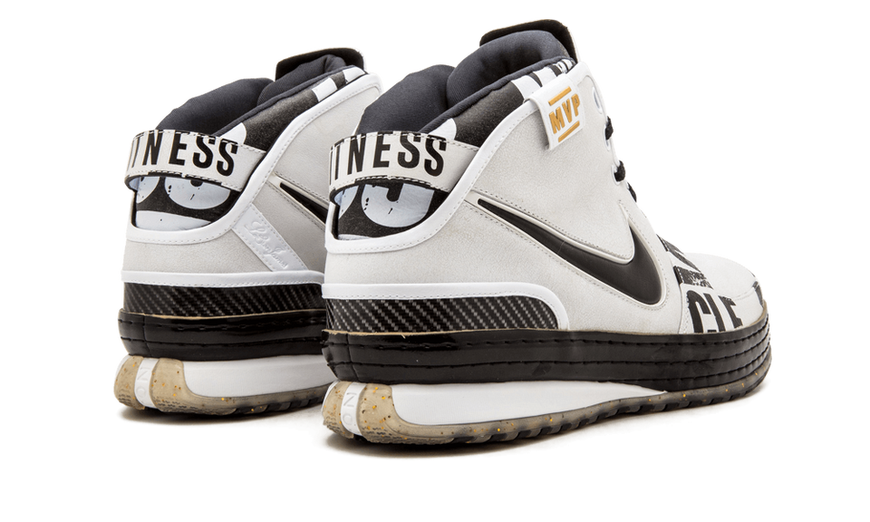 Nike Zoom Lebron 6 Mvp White/black-metallic Gold