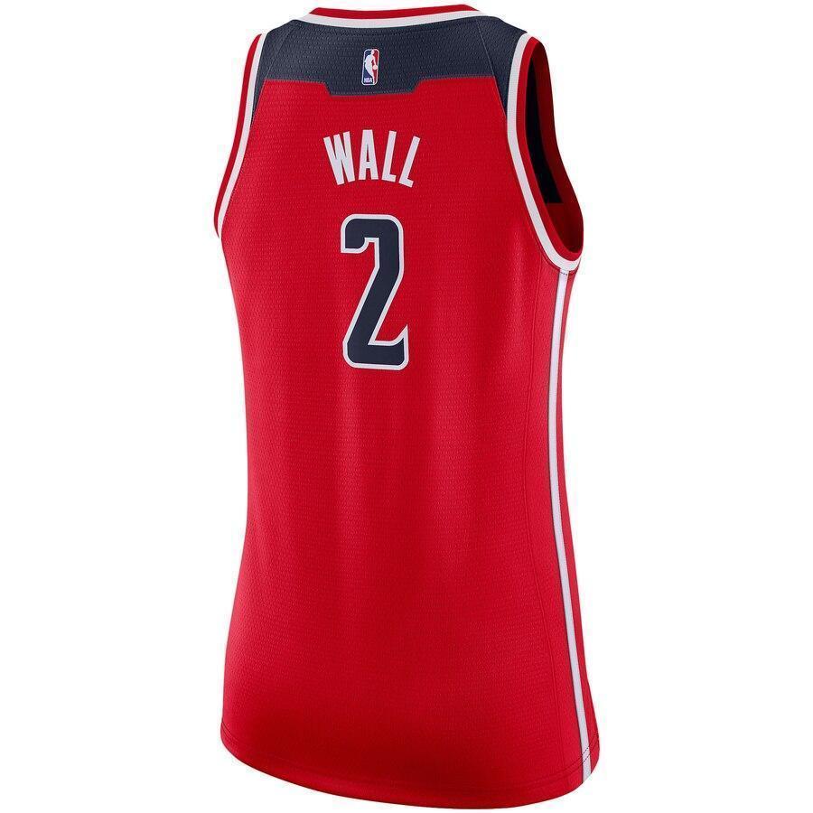 Women's Nike John Wall Red Washington Wizards Swingman Jersey  Icon Edition  Red
