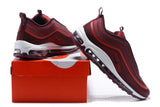 Nike Air Max 97 Ultra 17 Noble Red Wine Red White Men Shoes Sale Size US 7, 8, 8.5, 9, 10, 11