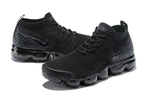 Nike Air Vapormax Flyknit 2 All Black 2019 Shoes Sneakers Men Sale Size US 7, 8, 8.5, 9, 10, 11