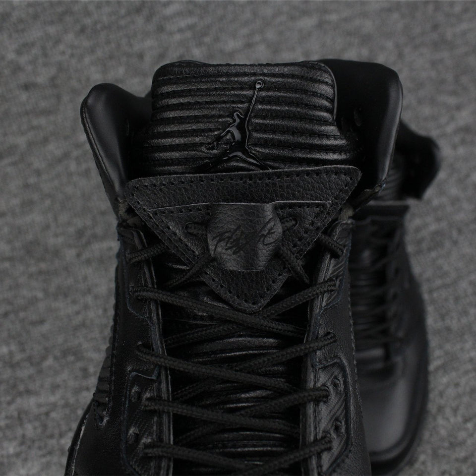 Nike Air Jordan 5 Super Black Men Shoes Sale