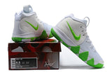 Nike Kyrie 4 White Green Men Basketball Shoes Sale Size US 7,8,8.5,9.5,10,11,12