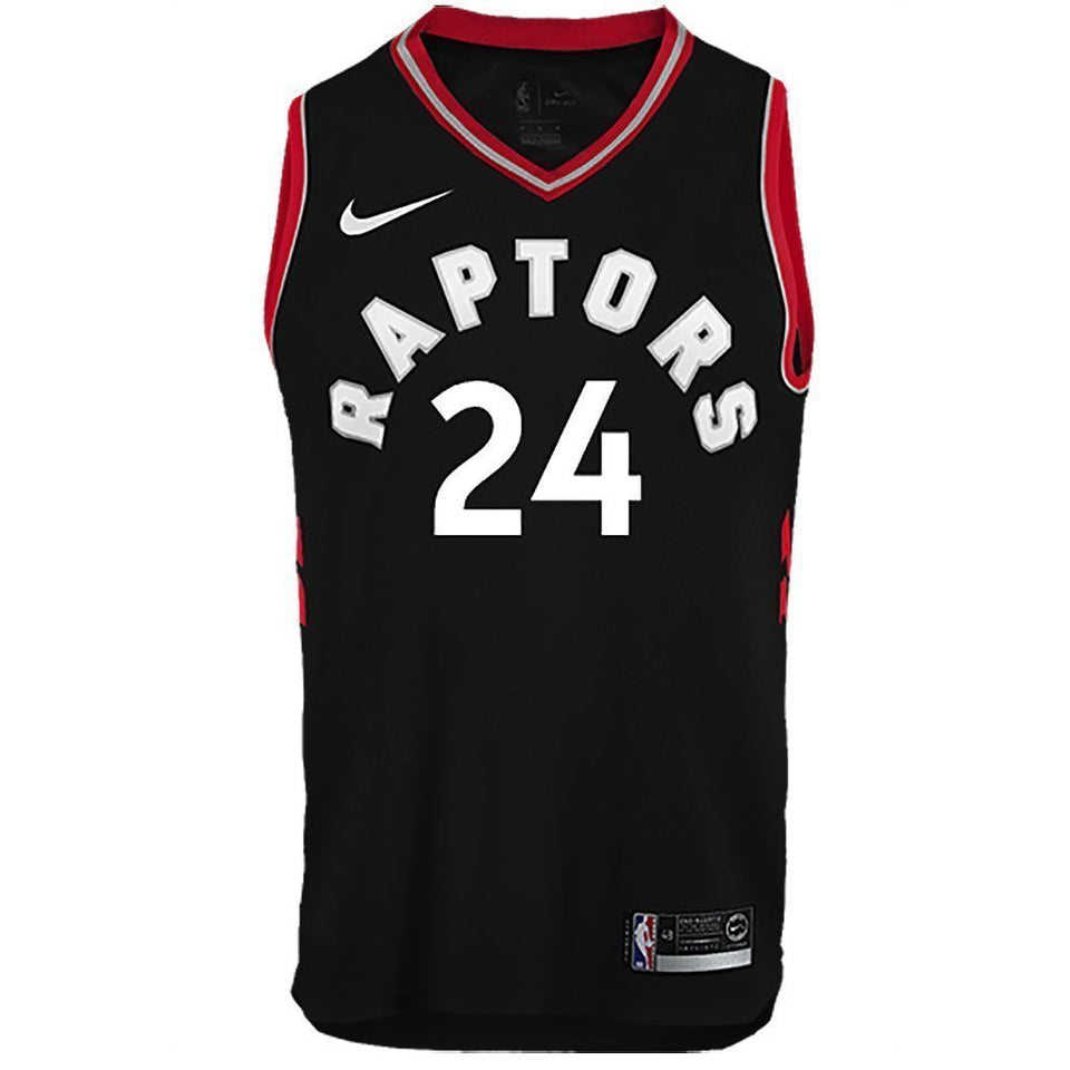 Raptors Adult Swingman Statement Jersey  Powell  Red