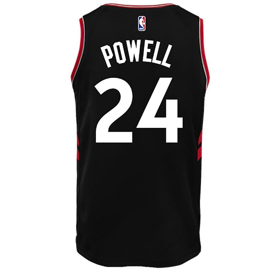 Raptors Adult Swingman Statement Jersey  Powell  Red