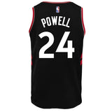 Raptors Adult Swingman Statement Jersey  Powell  Red