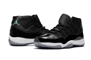 Nike Air Jordan 11 Retro Black White Gamma Blue Basketball Men