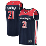 Men's Fanatics Branded Dwight Howard Navy Washington Wizards Fast Break Replica Player Jersey  Statement Edition  Navy