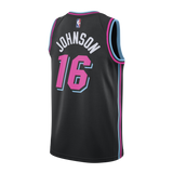 James Johnson Nike Miami Heat Vice Nights Swingman Jersey  Black