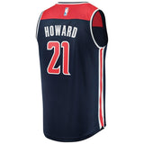 Men's Fanatics Branded Dwight Howard Navy Washington Wizards Fast Break Replica Player Jersey  Statement Edition  Navy