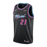 Hassan Whiteside Nike Miami Heat Vice Nights Swingman Jersey  Black