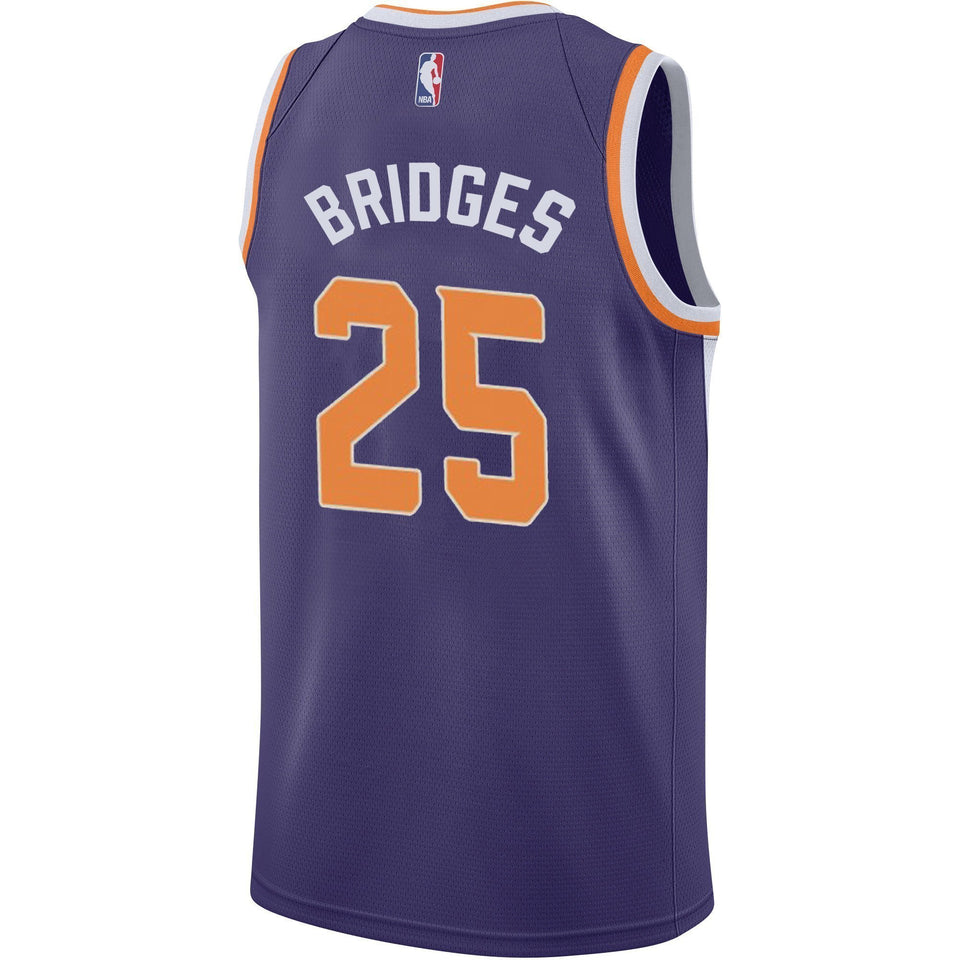Nba Phoenix Suns Mikal Bridges Nike Swingman Jersey Icon Edition  Purple