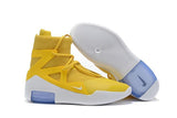 Nike Air Jordan Fear Of God 1 White Blue Yellow Men Shoes Sale Basketball