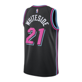 Hassan Whiteside Nike Miami Heat Vice Nights Swingman Jersey  Black