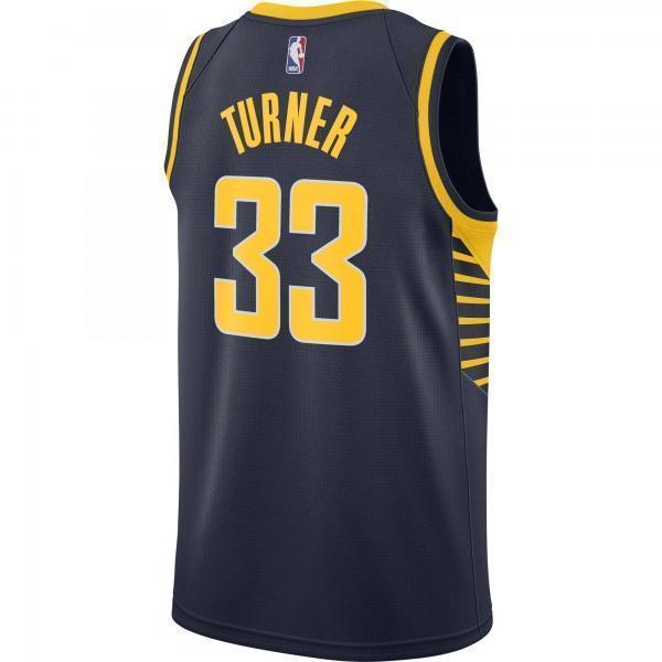 Myles Turner Indiana Pacers Nike Icon Edition Swingman Jersey  Navy