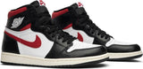 Nike Air Jordan 1 High White Black Red Shoes Basketball Men Sale