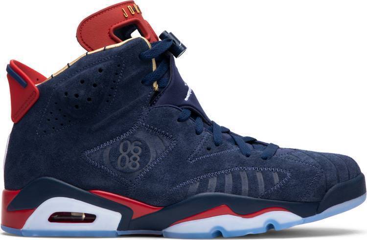 Nike Air Jordan 6 Retro 'Doernbecher' 2019 Mid Night Navy White Men Shoes Sale