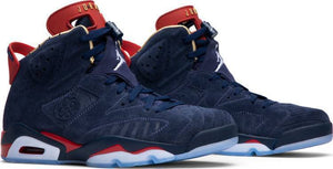 Nike Air Jordan 6 Retro 'Doernbecher' 2019 Mid Night Navy White Men Shoes Sale