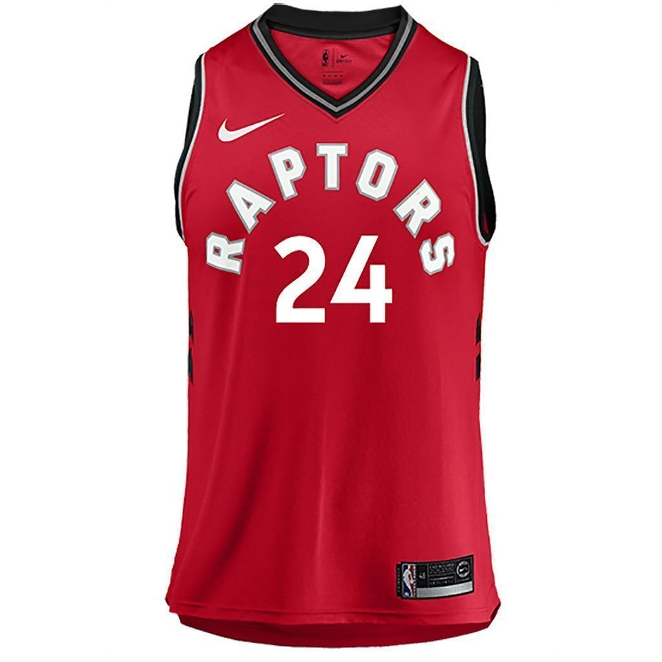 Raptors Ladies Swingman Icon Jersey  Powell  Red