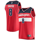 Men's Fanatics Branded Tim Frazier Red Washington Wizards Fast Break Replica Team Color Player Jersey  Icon Edition  Red