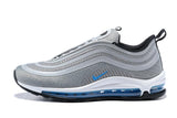 Nike Air Max 97 Ultra 17 Silve Grey Blue White Men Shoes Sale Size US 7, 8, 8.5, 9, 10, 11
