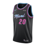 Justise Winslow Nike Miami Heat Vice Nights Swingman Jersey  Black