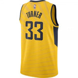 Turner Indiana Pacers Statement Swingman Jersey  Gold