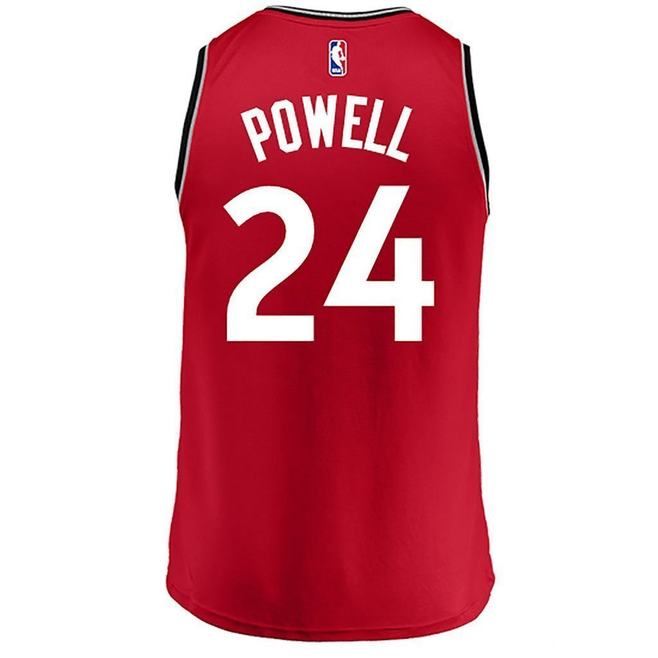 Raptors Ladies Swingman Icon Jersey  Powell  Red
