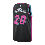Justise Winslow Nike Miami Heat Vice Nights Swingman Jersey  Black