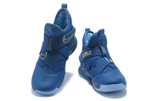 Nike Lebron Soldier XII 12 SFG EP Philipines Blue Navy Shoes Sale Size US7,8,8.5,9,10,11,12