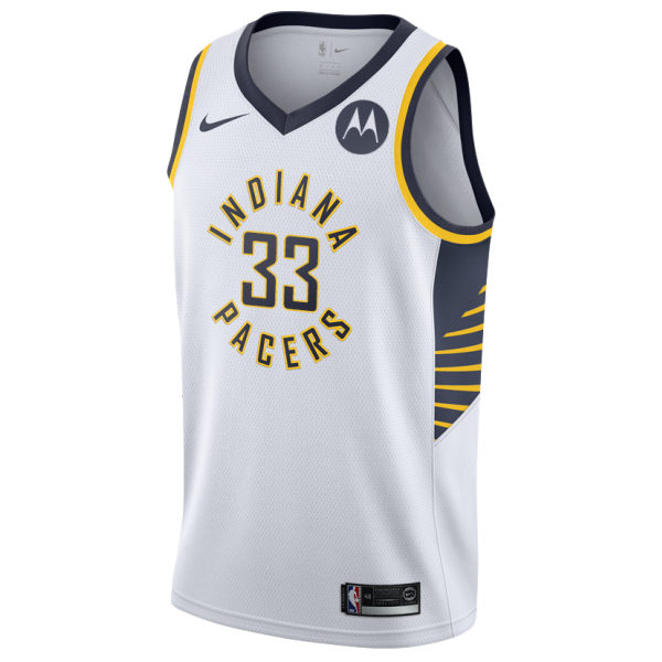 Myles Turner Indiana Pacers Association Swingman Jersey  White