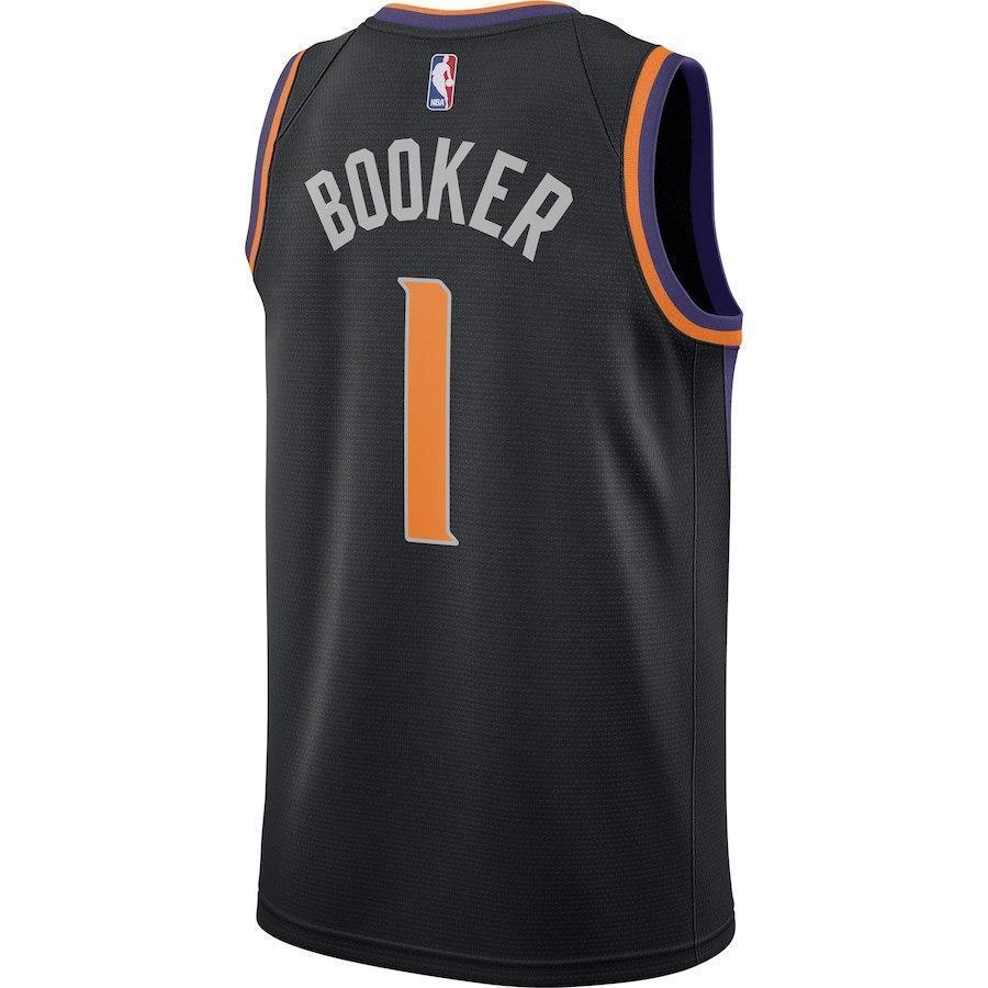 Nba Phoenix Suns Devin Booker Nike Authentic Jersey Statement Edition  Black
