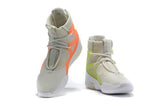 Nike Air Jordan Fear Of God 1 Grey Orang Yellow White Shoes Basketball Men