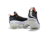 Nike Lebron XV 15 Black White Orange Men Shoes Sale Size US7,8,8.5,9,10,11,12