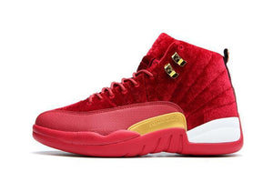 Nike Air Jordan 12 Retro Red Velvet Shoes Basketball Men Sale