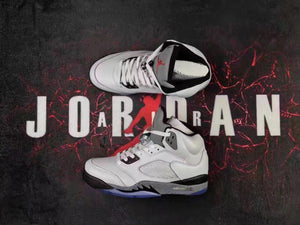 Nike Air Jordan 5 Retro White Cement Men Shoes Sale