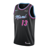 Bam Adebayo Nike Miami Heat Vice Nights Swingman Jersey  Black