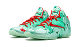 Nike Lebron Xi Green Glow/lt Crmsn-artic Grn