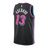 Bam Adebayo Nike Miami Heat Vice Nights Swingman Jersey  Black