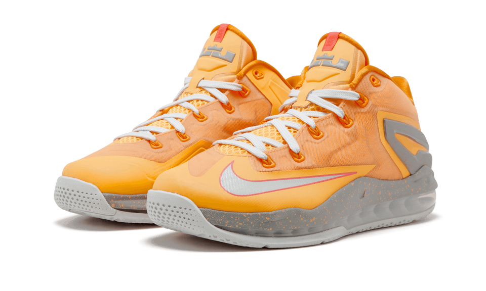 Nike Max Lebron Xi Low Atmc Mng/lt Bs Gry-kmqt-md Bs