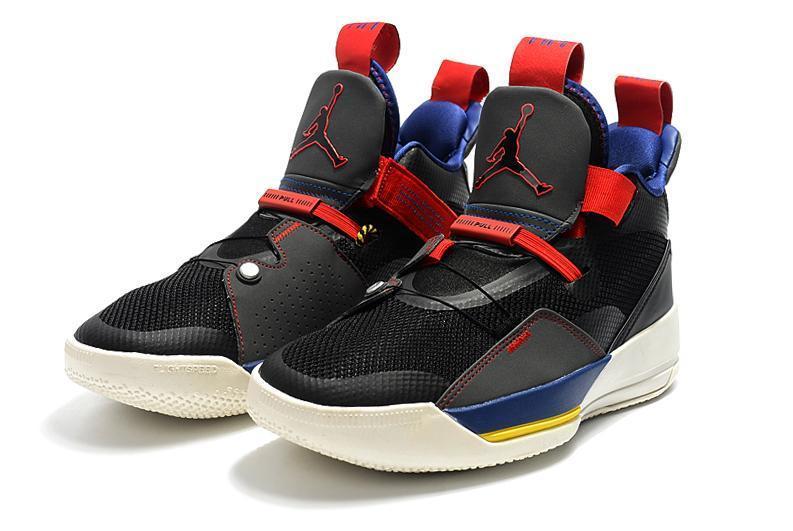 Nike Air Jordan 33 Black Red Navy Men Shoes Sale Size US 7,8,8.5,9.5,10,11,12