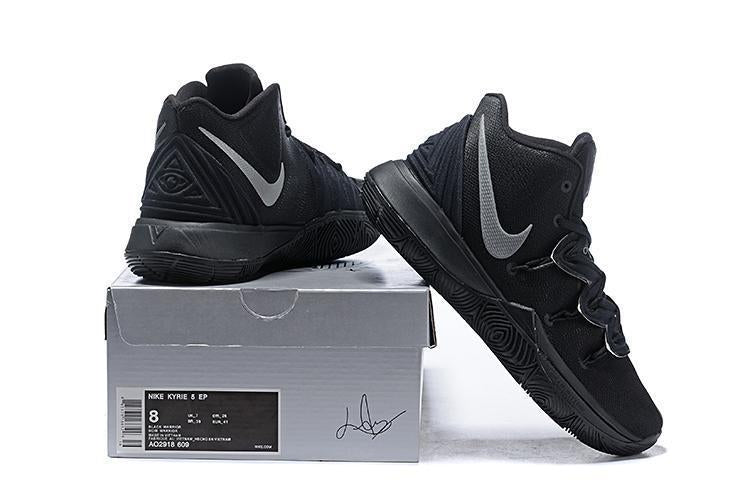 Nike Kyrie 5 Black Grey Men Basketball Shoes Sale Size US 7,8,8.5,9.5,10,11,12