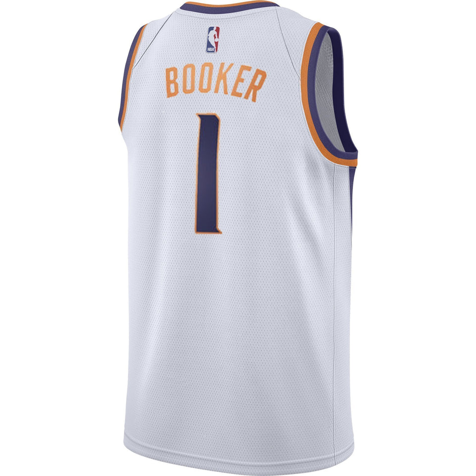 Nba Phoenix Suns Devin Booker Nike Swingman Jersey Association Edition  White