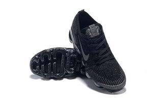 Nike Air Vapormax Flyknit 3 All Black Shoes Sneakers Men Sale Size US 7, 8, 8.5, 9, 10, 11