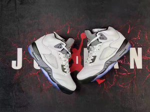 Nike Air Jordan 5 Retro White Cement Men Shoes Sale