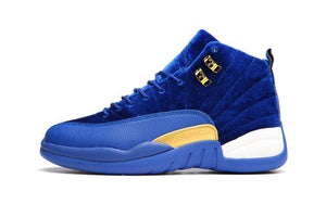 Nike Air Jordan 12 Retro Blue Velvet Shoes Basketball Men Sale