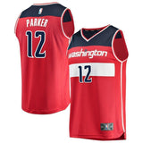Men's Fanatics Branded Jabari Parker Red Washington Wizards Fast Break Replica Jersey – Icon Edition  Red