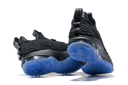 Nike Lebron XV 15 Low EP Black Blue Men Shoes Sale Size US7,8,8.5,9,10,11,12