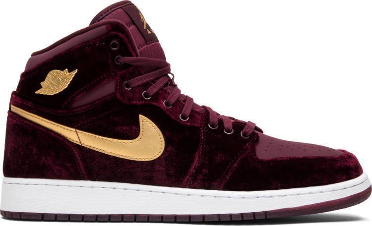 Nike Air Jordan 1 High Heiress GG 'Velvet' Shoes Basketball Men Sale