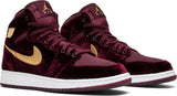 Nike Air Jordan 1 High Heiress GG 'Velvet' Shoes Basketball Men Sale