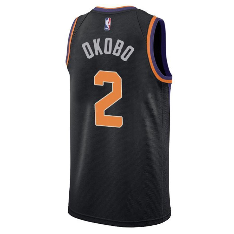 Nba Phoenix Suns Elie Okobo Nike Swingman Jersey Statement Edition  Black